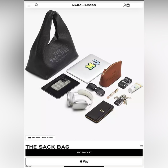 Marc Jacobs Sack Bag in Camel Gold - Picture 7 of 7